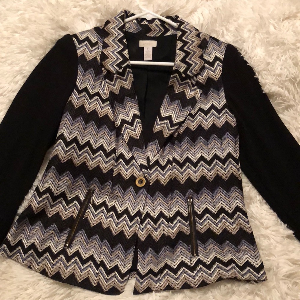 Chico’s blazer size 0